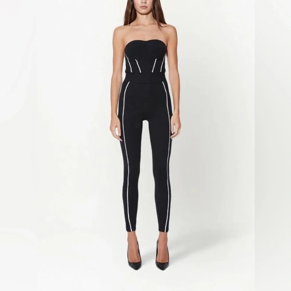 RtA Otavia Jumpsuit in Black - Picture 3 of 6